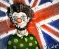 Britain and clown